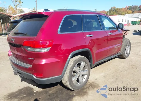 2015 Jeep Grand Cherokee Limited z USA, uszkodzony, nr VIN 1C4RJFBG4FC779377